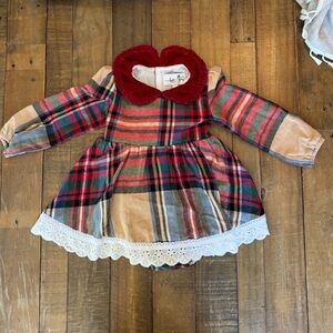 Love + Grow Christmas Plaid Dress